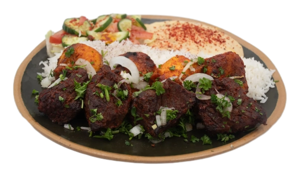 #17 Chicken Breast & Beef Shish Combo